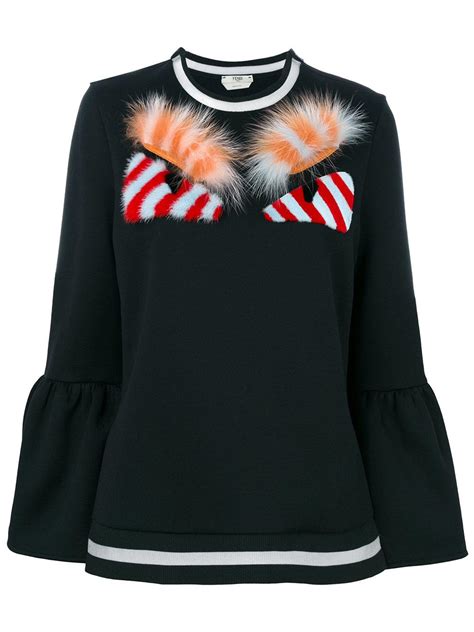 fendi edge eys sweater|fendi cardigan saks.